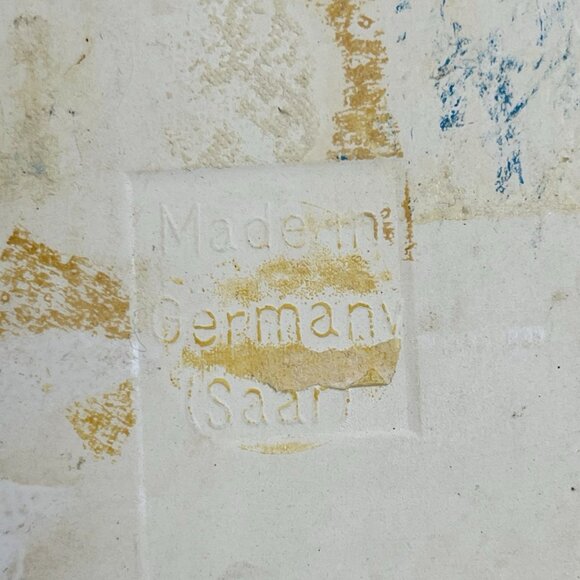 Vintage Windmill Scene Tile Coaster Made In Germany - Picture 5 of 8